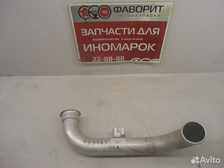 Патрубок интеркулера правый (Mercedes-Benz GLE)