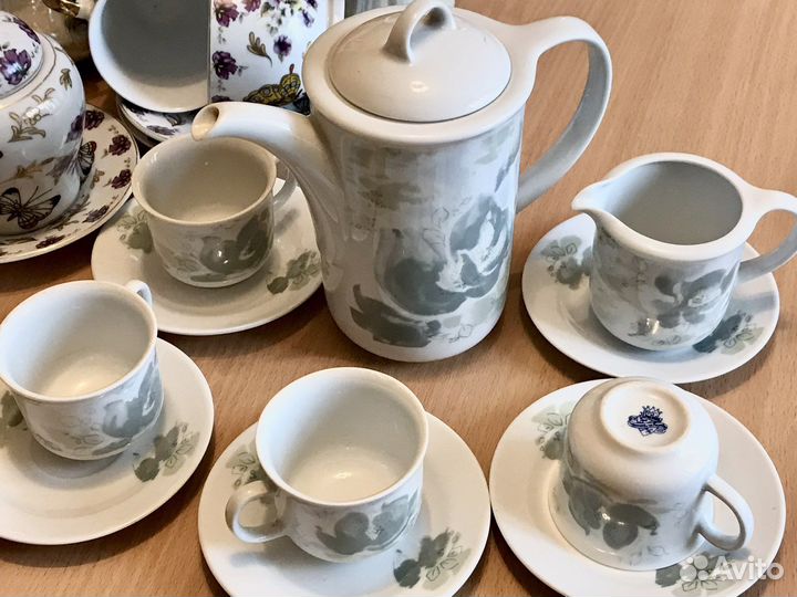 Кофейные чайные сервизы