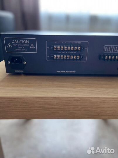 Настольный трансляционный усилитель roxton SX-480