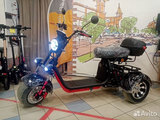 Электроскутер Citycoco WS-PRO+ trike 3000w 21ah