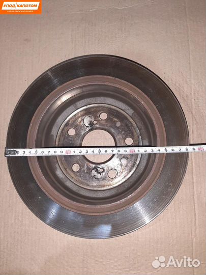 Диск тормозной задний Toyota Camry XV40