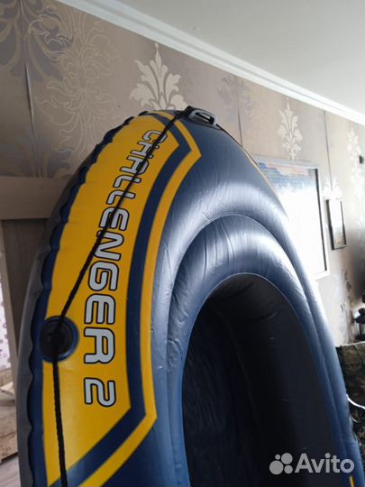 Лодка надувная двухместная