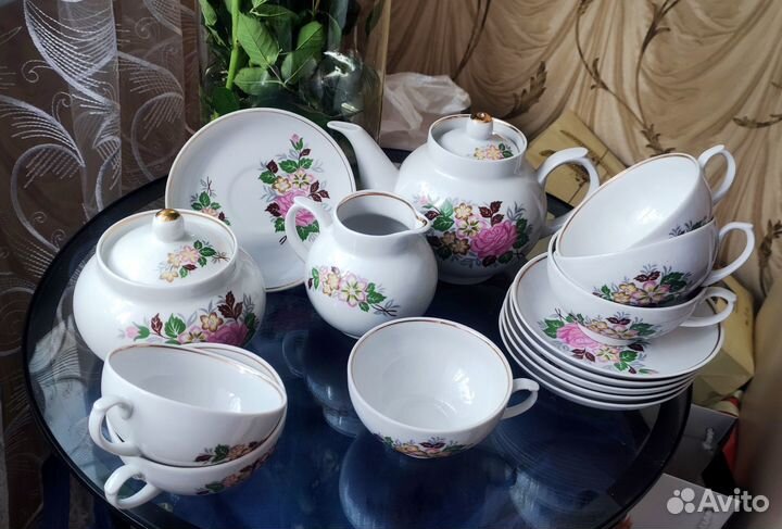 Чайный сервиз СССР дулево