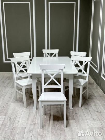 Комплект стол и стулья. В наличии