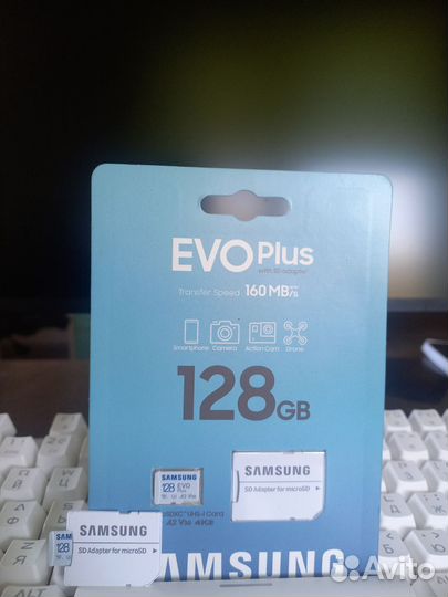 Microsd 128gb samsung evo plus