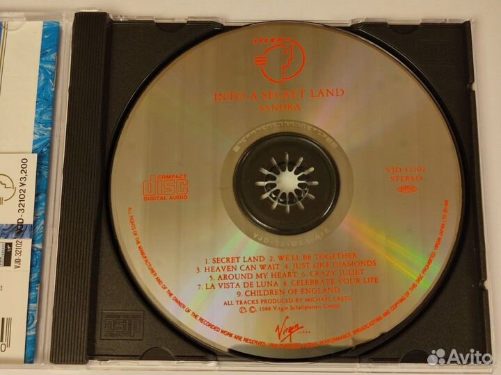Cd Sandra - Into A Secret Land