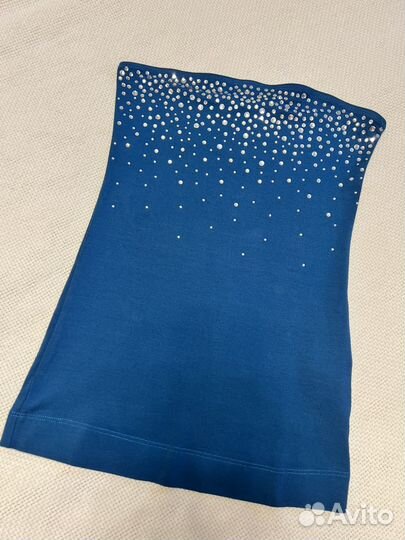 Топ со стразами