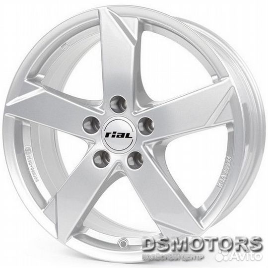 Диски Kodiak 6.5/16 5x112 ET46 d57.1 polar silver
