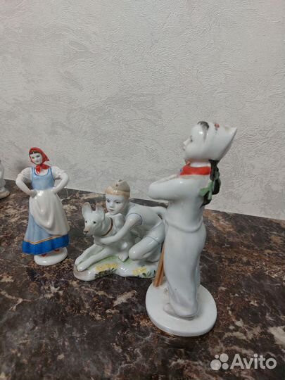 Фарфоровые статуэтки СССР лфз