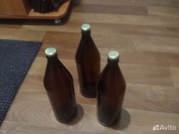 Бутылки литровые