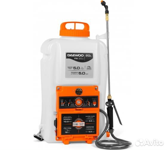 Аккумуляторный опрыскиватель daewoo FA 20Li