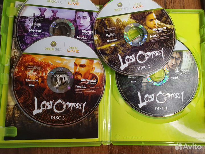 Xbox 360 лицензия Lost odyssey