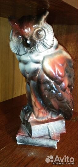 Копилка сова; фигурка 