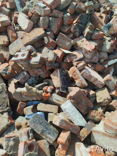 Кирпич красный бу