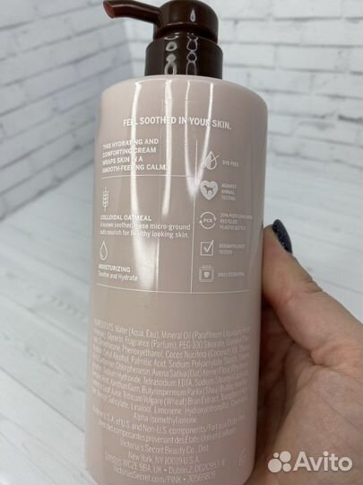 Victoria'S secret pink with Colloidal Oatmeal