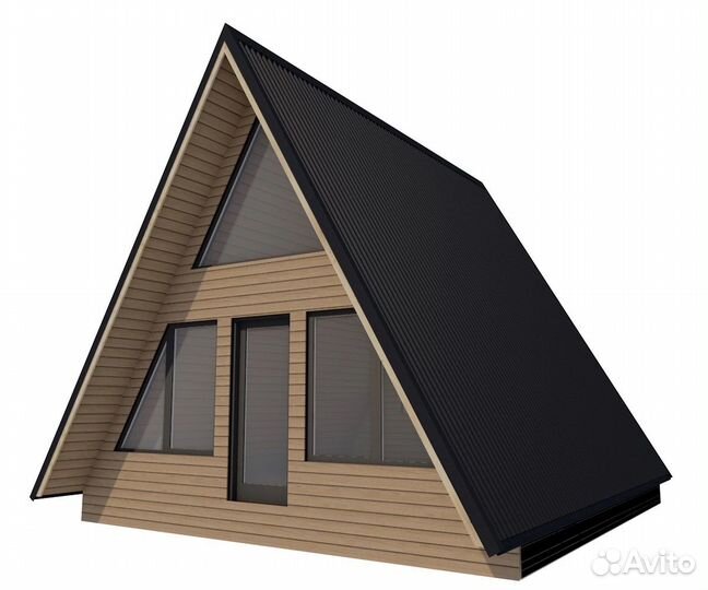 A-frame 6х6 под ключ