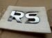 Эмблема RS б/у на автомобиль