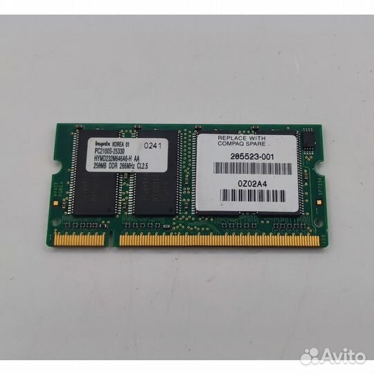 Модуль памяти hymd232M646A6-H-AA, 285523-001, SK H