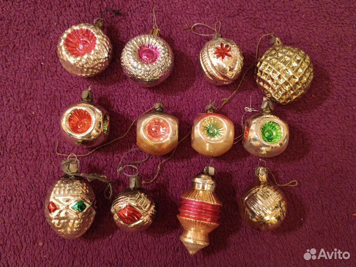 Елочные игрушки СССР