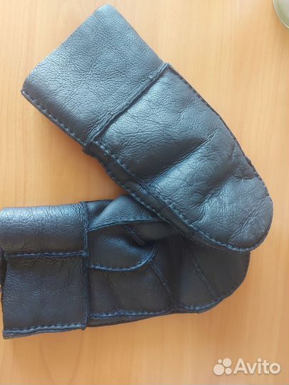 Варежки мужские натуралка