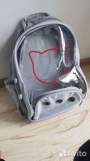 Переноска-рюкзак для кота