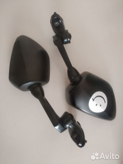 Японские антибликовые зеркала Napoleon на Kawasaki