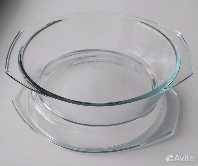 Стеклянная кастрюля simax, чехия