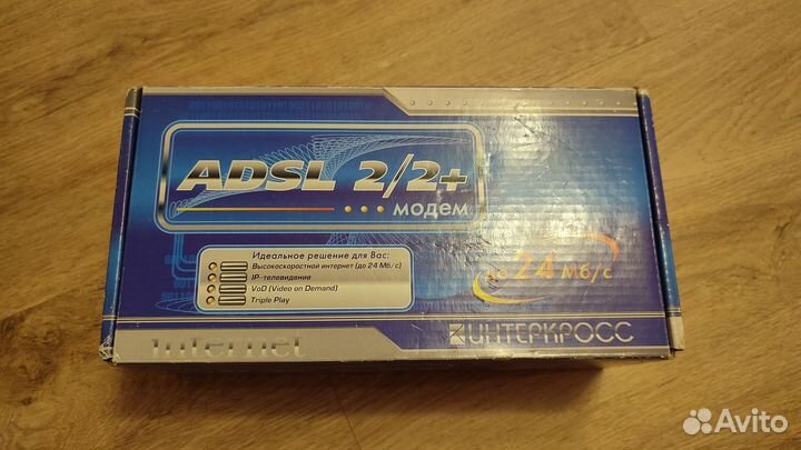 Модем adsl 2/2+0 