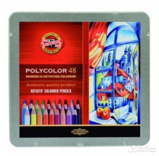 Набор карандашей Koh-I-Noor polycolor, цветные худ