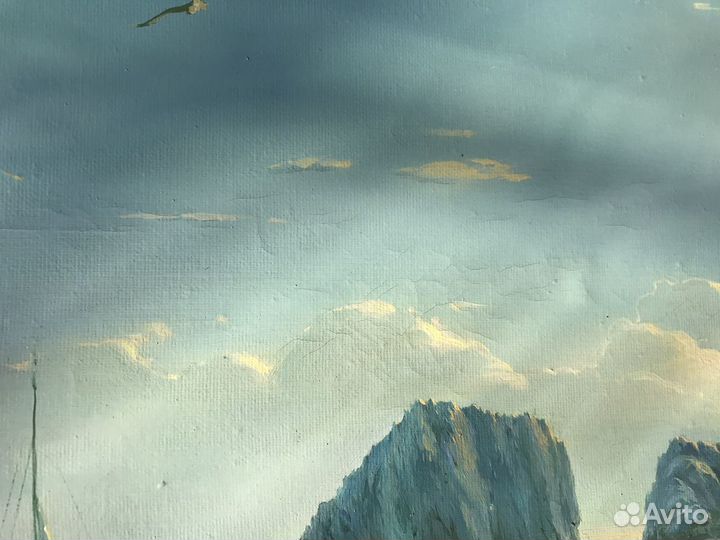 Срочнокартина «Адалары»холст масло « адалары»