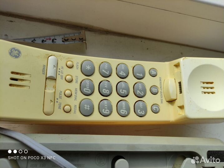 Телефон кнопочный стационарный