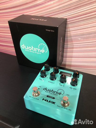 Гитарная педаль эффектов Nux Cherub NDD-6 Duotime