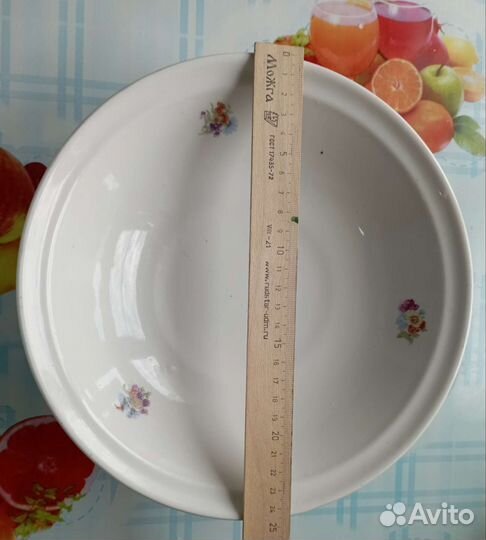 Фарфоровая фруктовница СССР