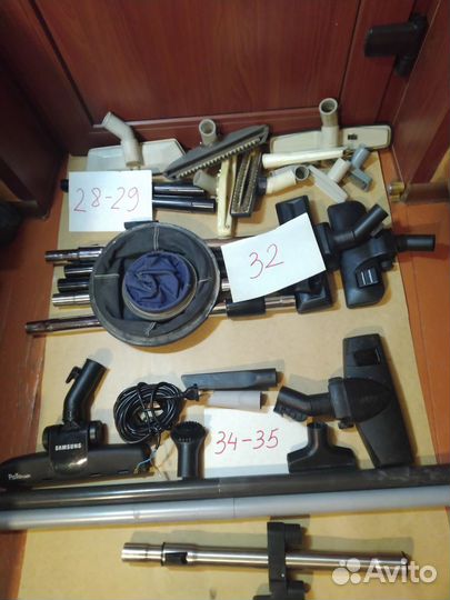 Щётки,трубки, шланги для пылесосов