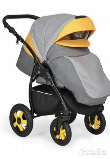 Коляска 2 в 1 индиго