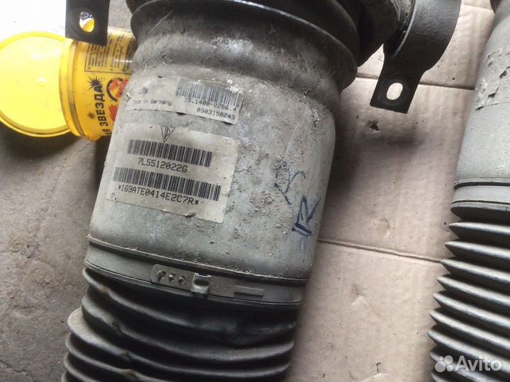 Пневмобалон задний vw Touareg Q7 порше кайен