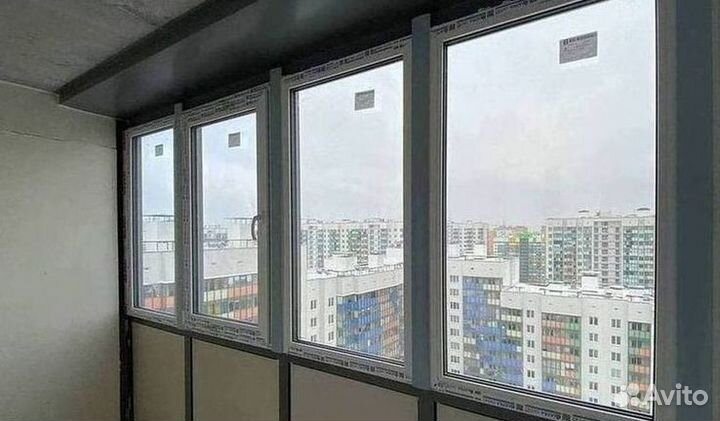 Окна и балконы новые
