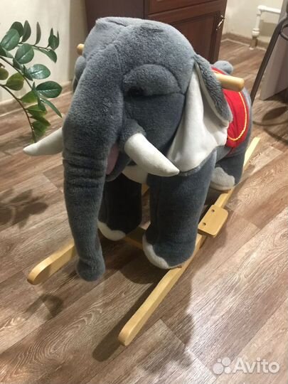 Детская качалка слон