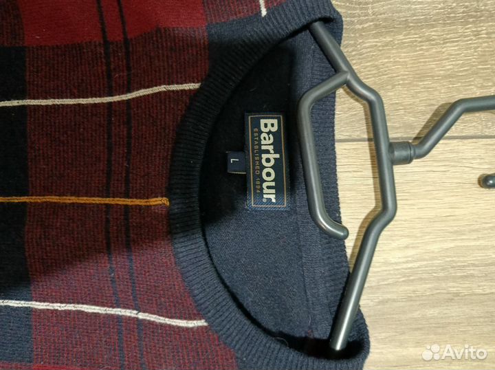 Вязаный свитер Barbour
