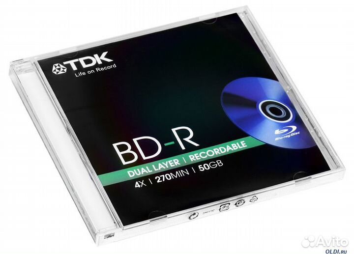 Диски blu-ray 25Gb BD-R новые