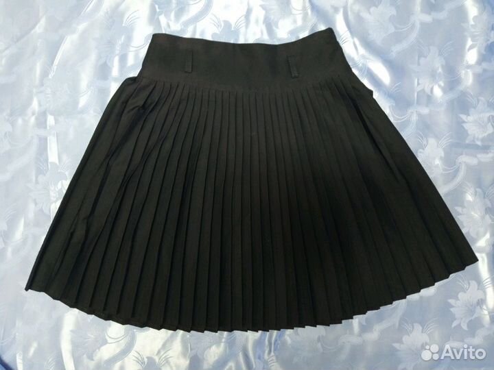 Юбка плиссе мини
