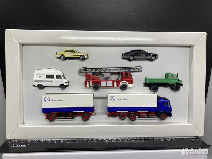 Коллекционный набор Wiking Mercedes-Benz 1/87