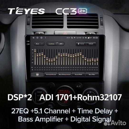 Teyes CC3 2K 4/32Gb Suzuki Grand Vitara 2005-2015