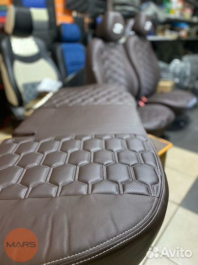 Авточехлы на Hyundai Solaris