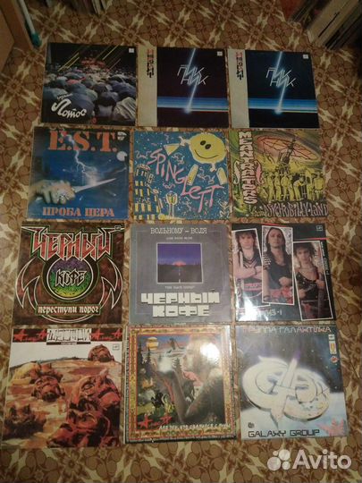 Пластинки- Российский рок