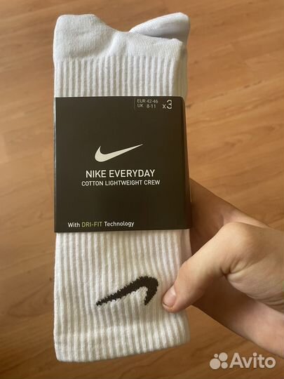 Носки nike everyday унисекс