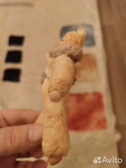 Старинная елочная игрушка Пьеро