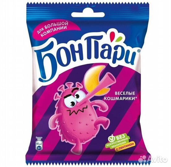 Опт - Мармелад бонпари Веселые Кошмарики 75г