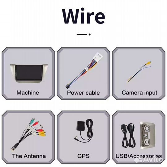 Магнитола lancer 9 android 2/32 Гб