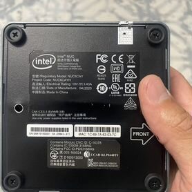 Мини пк intel PC NUC6CAY